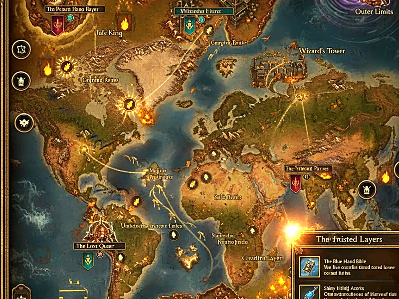 Auric Legend Map