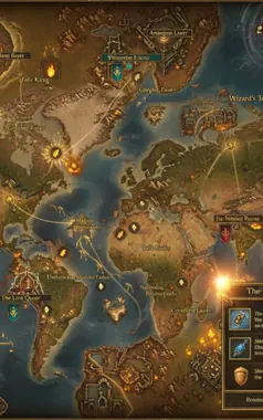 Auric Legend Map, Detail View