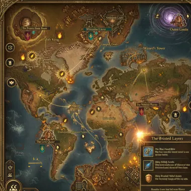 Auric Legend Map, Full Realm